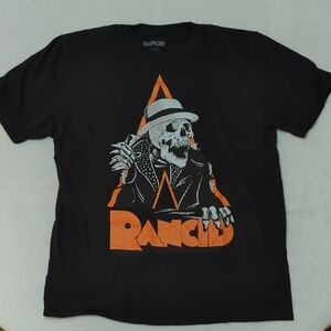 Rancid T-Shirt with Clockwork Orange graphic, Size large